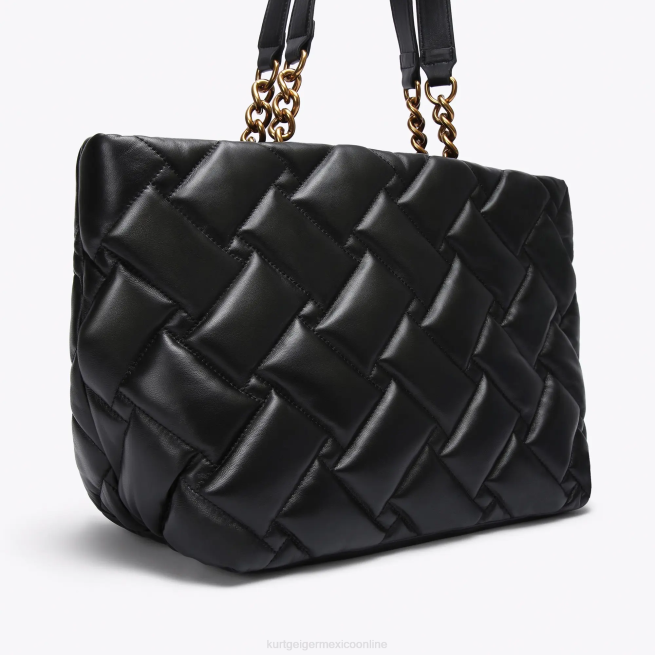 Kurt Geiger bolso shopper london kensington BL0H71 | bolsas negro mujer
