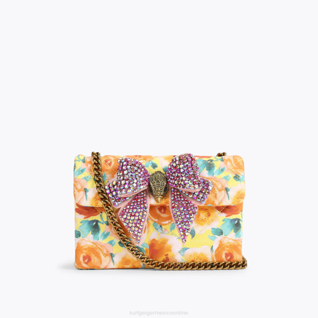 Kurt Geiger Londres arco medio kensington BL0H3 | bolsas naranja mujer