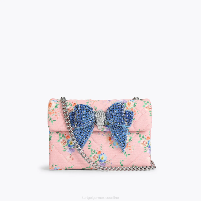 Kurt Geiger Londres arco medio kensington BL0H85 | bolsas combinación rosa mujer
