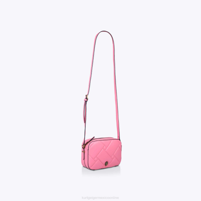 Kurt Geiger bandolera london kensington BL0H100 | bolsas rosa mujer