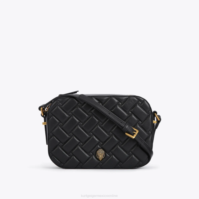 Kurt Geiger bandolera london kensington BL0H70 | bolsas negro mujer