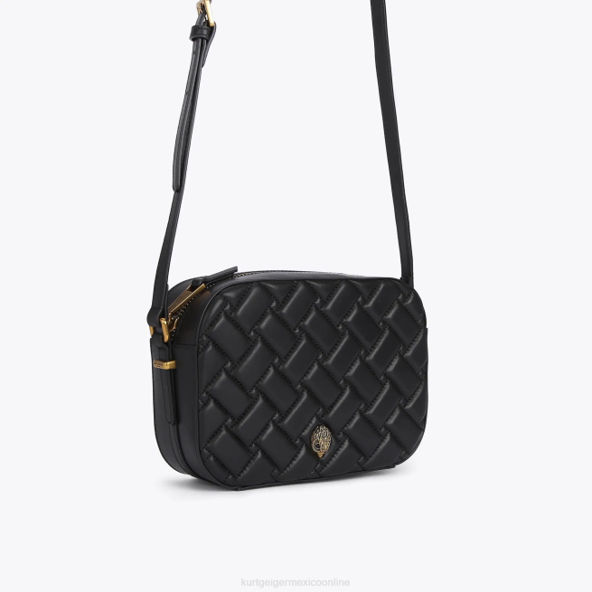 Kurt Geiger bandolera london kensington BL0H70 | bolsas negro mujer