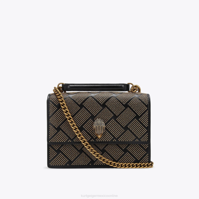 Kurt Geiger bandolera londres Shoreditch BL0H118 | bolsas negro otro mujer
