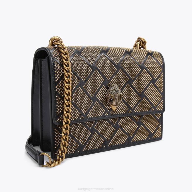 Kurt Geiger bandolera londres Shoreditch BL0H118 | bolsas negro otro mujer