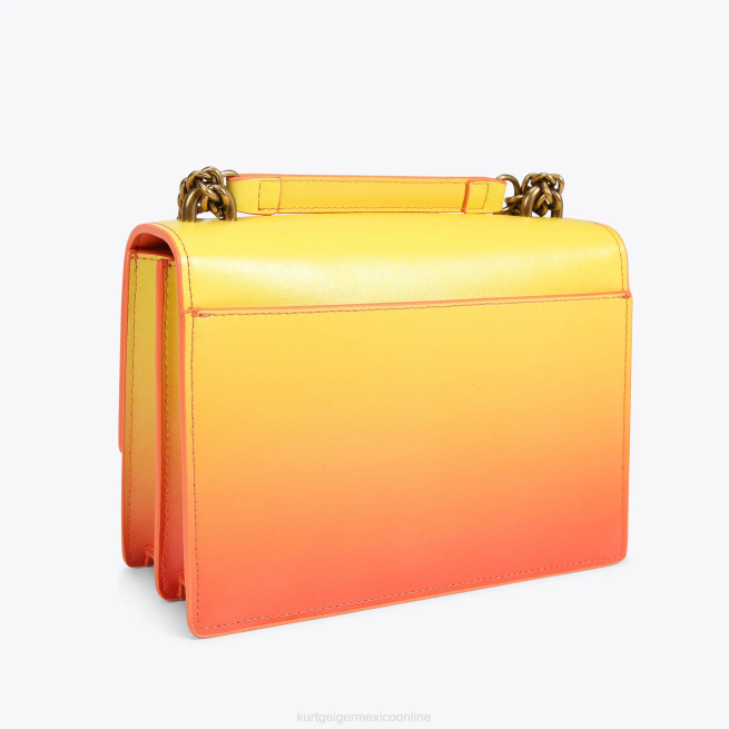 Kurt Geiger bandolera londres Shoreditch BL0H119 | bolsas amarillo mujer