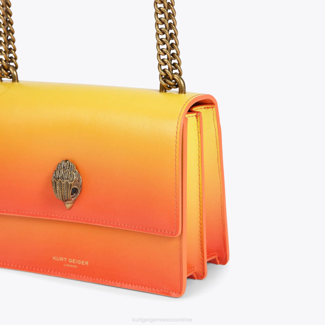 Kurt Geiger bandolera londres Shoreditch BL0H119 | bolsas amarillo mujer