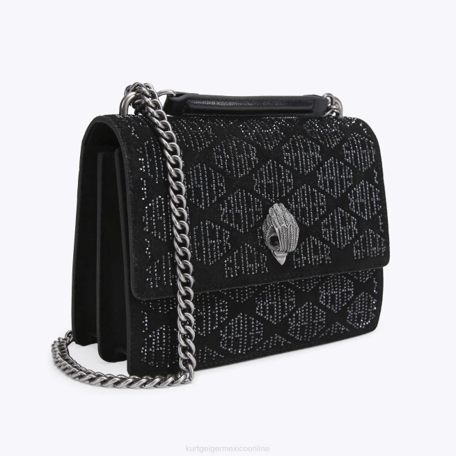 Kurt Geiger bandolera londres Shoreditch BL0H120 | bolsas negro otro mujer