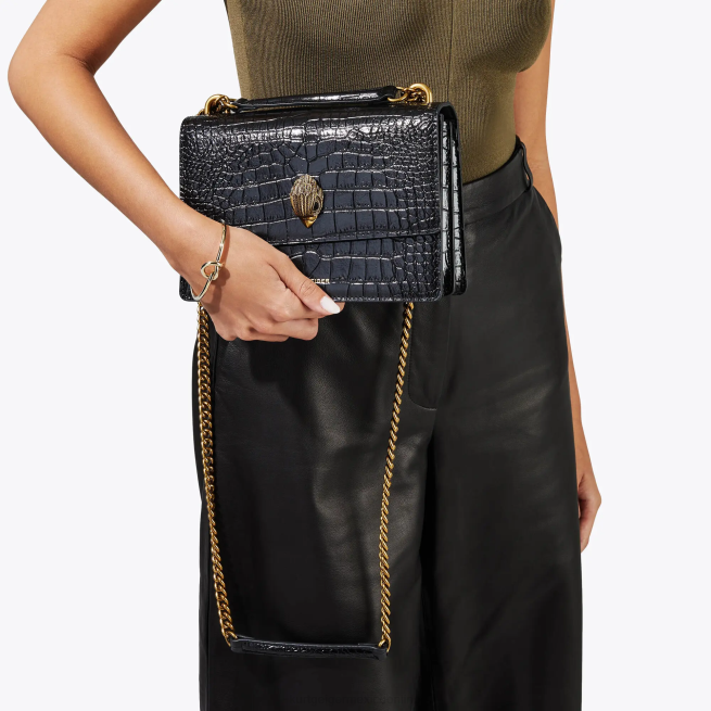 Kurt Geiger bandolera londres Shoreditch BL0H123 | bolsas negro mujer