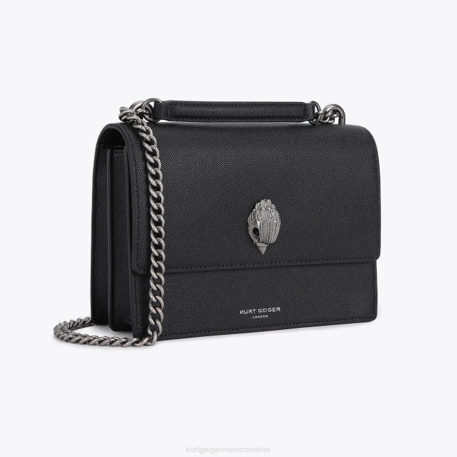 Kurt Geiger bandolera londres Shoreditch BL0H135 | bolsas negro mujer