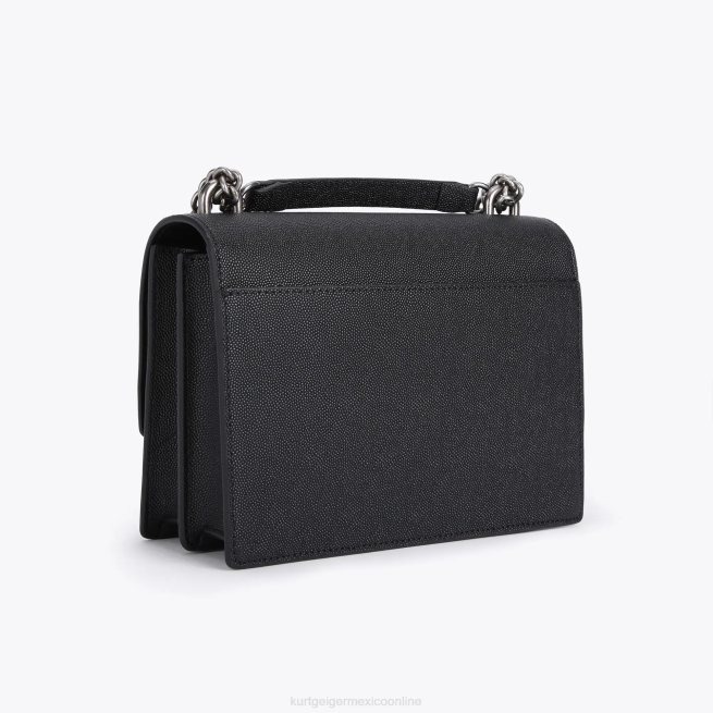 Kurt Geiger bandolera londres Shoreditch BL0H135 | bolsas negro mujer