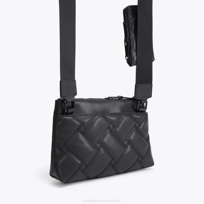 Kurt Geiger bandolera londres kensington BL0H103 | bolsas negro mujer