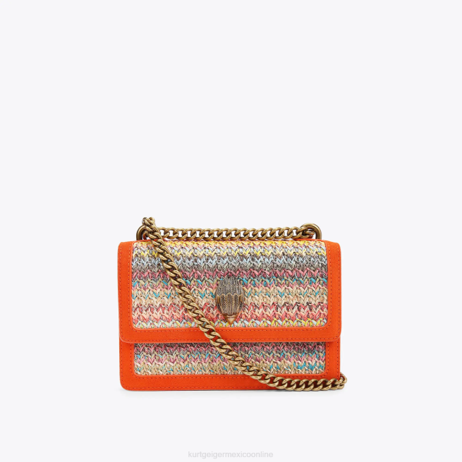 Kurt Geiger bandolera pequeña london Shoreditch BL0H113 | bolsas naranja mujer