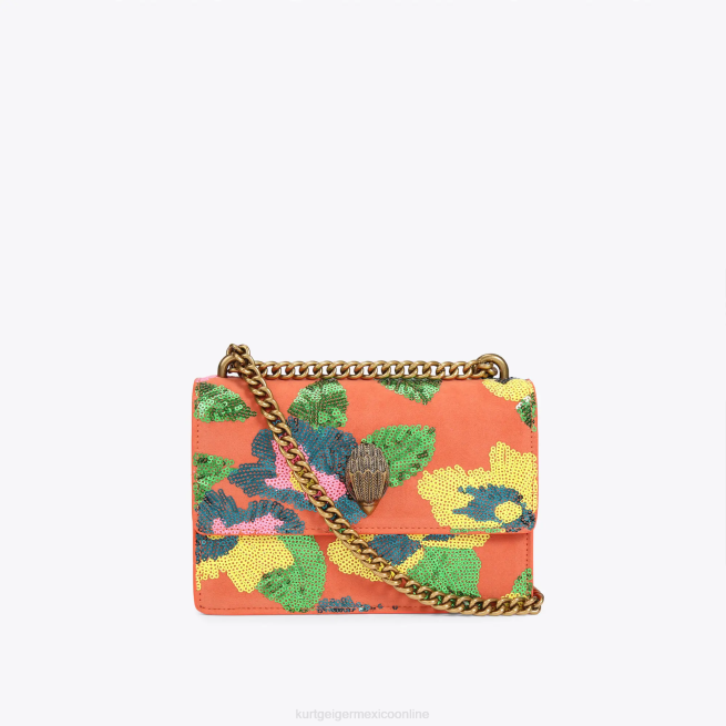 Kurt Geiger bandolera pequeña london Shoreditch BL0H114 | bolsas naranja mujer