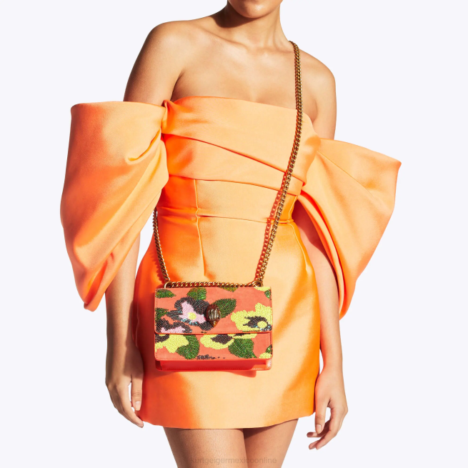 Kurt Geiger bandolera pequeña london Shoreditch BL0H114 | bolsas naranja mujer