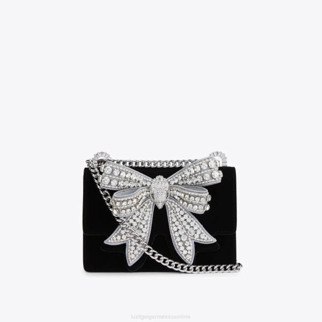 Kurt Geiger bandolera pequeña london Shoreditch BL0H124 | bolsas blanco negro mujer