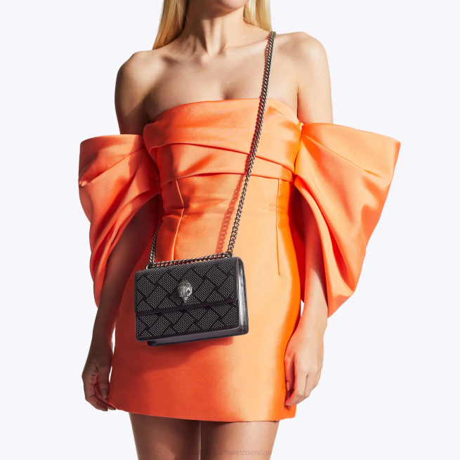 Kurt Geiger bandolera pequeña london Shoreditch BL0H125 | bolsas negro otro mujer