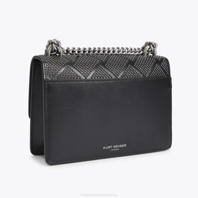 Kurt Geiger bandolera pequeña london Shoreditch BL0H125 | bolsas negro otro mujer