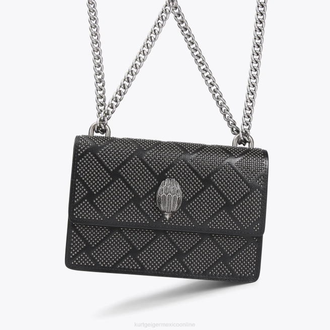 Kurt Geiger bandolera pequeña london Shoreditch BL0H125 | bolsas negro otro mujer