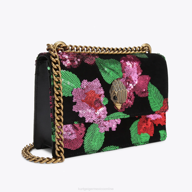 Kurt Geiger bandolera pequeña london Shoreditch BL0H127 | bolsas fucsia mujer