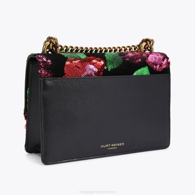 Kurt Geiger bandolera pequeña london Shoreditch BL0H127 | bolsas fucsia mujer
