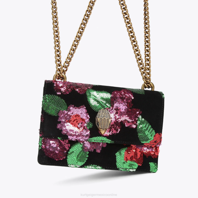Kurt Geiger bandolera pequeña london Shoreditch BL0H127 | bolsas fucsia mujer
