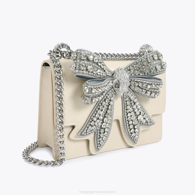 Kurt Geiger bandolera pequeña london Shoreditch BL0H137 | bolsas hueso mujer