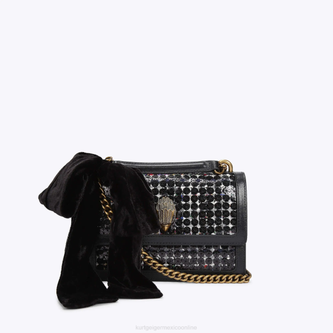 Kurt Geiger bandolera pequeña london Shoreditch BL0H140 | bolsas negro mujer