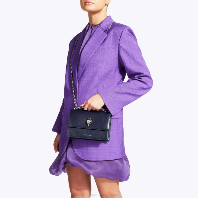 Kurt Geiger bandolera pequeña london Shoreditch BL0H141 | bolsas púrpura mujer