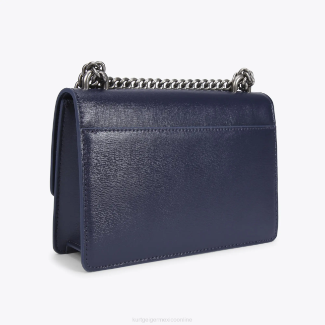 Kurt Geiger bandolera pequeña london Shoreditch BL0H141 | bolsas púrpura mujer
