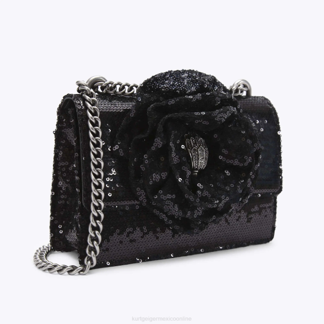 Kurt Geiger bandolera pequeña london Shoreditch BL0H144 | bolsas negro mujer