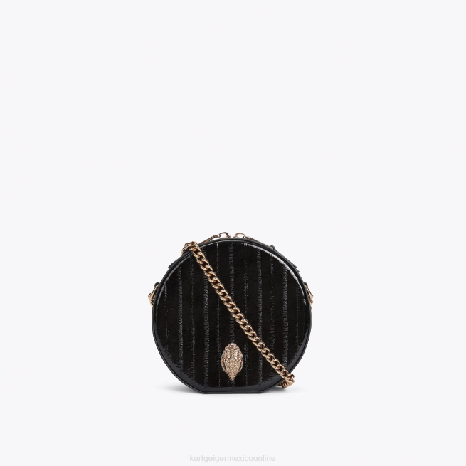 Kurt Geiger bolso Shoreditch pequeño y redondo London BL0H136 | bolsas negro mujer