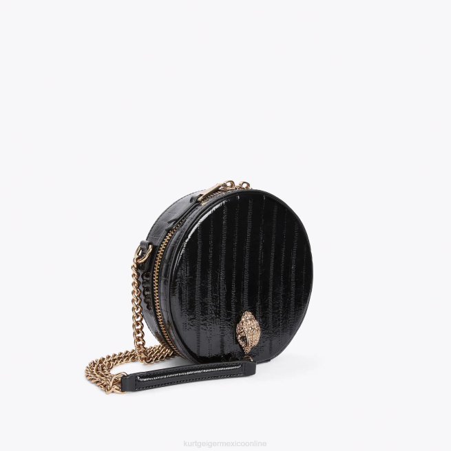 Kurt Geiger bolso Shoreditch pequeño y redondo London BL0H136 | bolsas negro mujer