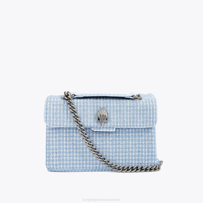 Kurt Geiger bolso kensington de tela londres BL0H83 | bolsas azul pálido mujer