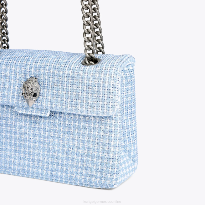 Kurt Geiger bolso kensington de tela londres BL0H83 | bolsas azul pálido mujer