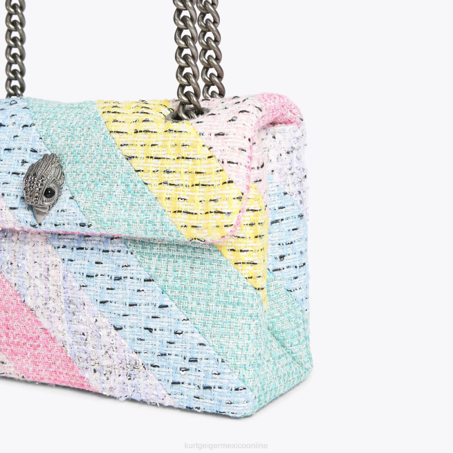 Kurt Geiger bolso kensington de tweed londres BL0H8 | bolsas multi/otro mujer