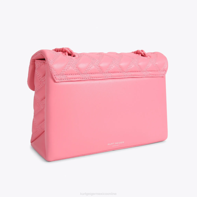 Kurt Geiger bolso kensington londres empapado BL0H92 | bolsas rosa mujer