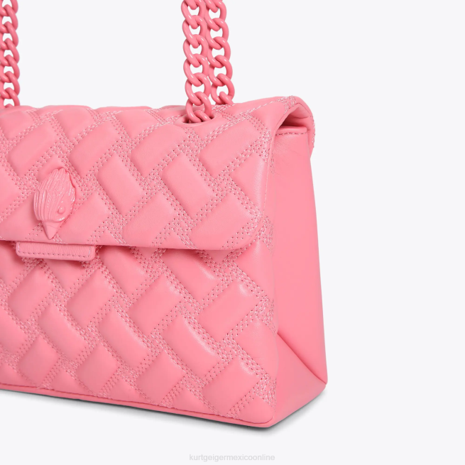 Kurt Geiger bolso kensington londres empapado BL0H92 | bolsas rosa mujer