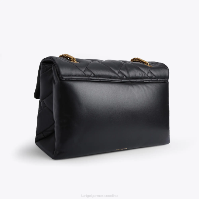 Kurt Geiger bolso london kensington suave xxl BL0H69 | bolsas negro mujer