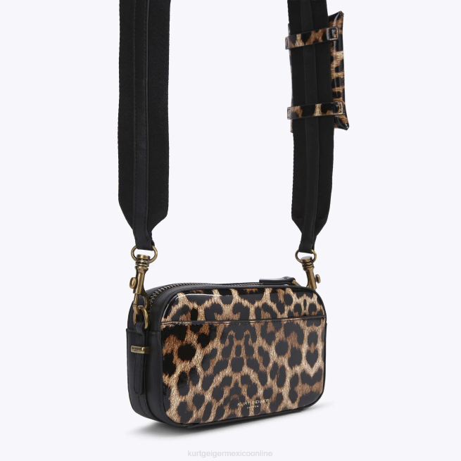 Kurt Geiger bolso para cámara london Shoreditch pequeño BL0H142 | bolsas marrón medio mujer