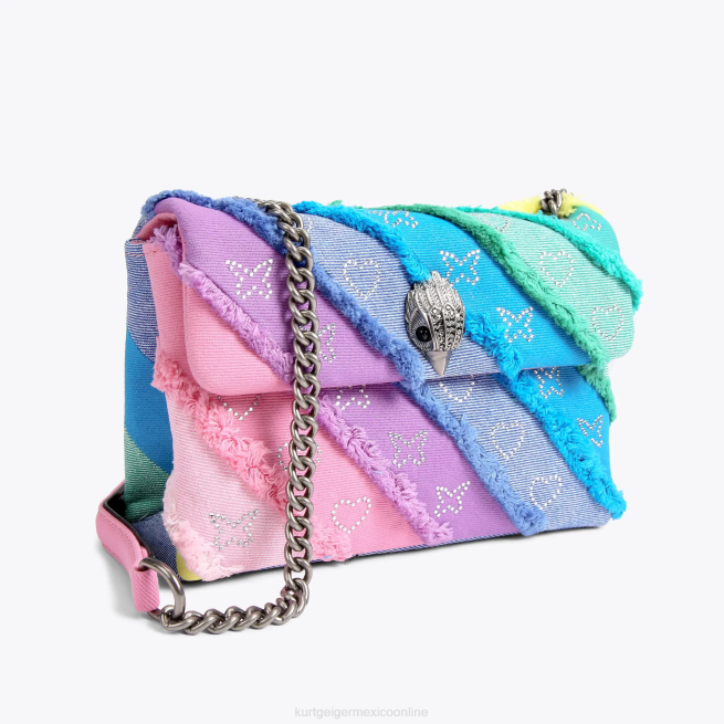 Kurt Geiger denim londres medio kensington BL0H14 | bolsas multi/otro mujer