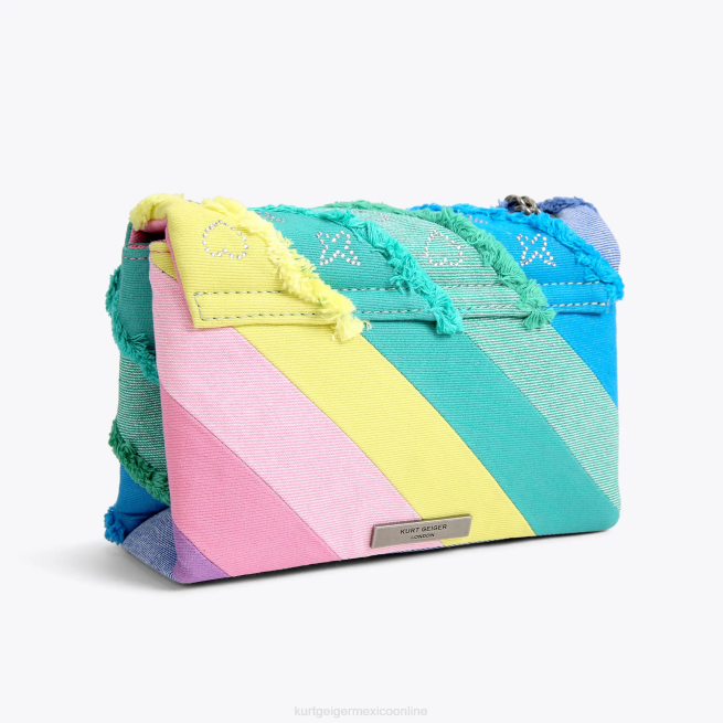 Kurt Geiger denim londres medio kensington BL0H14 | bolsas multi/otro mujer