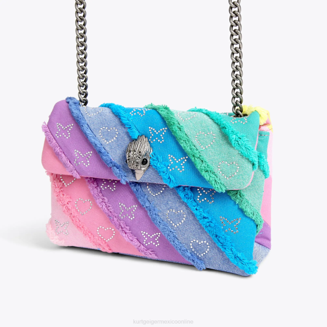 Kurt Geiger denim londres medio kensington BL0H14 | bolsas multi/otro mujer
