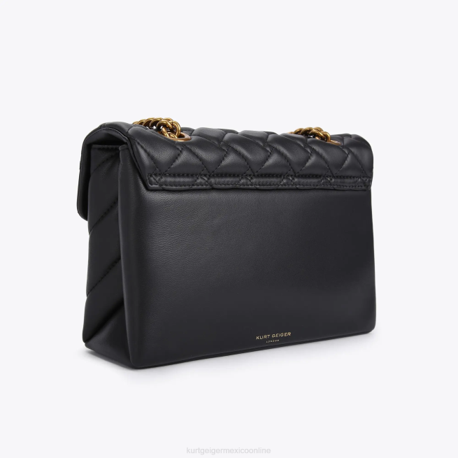 Kurt Geiger kensington de cuero de londres BL0H46 | bolsas negro mujer