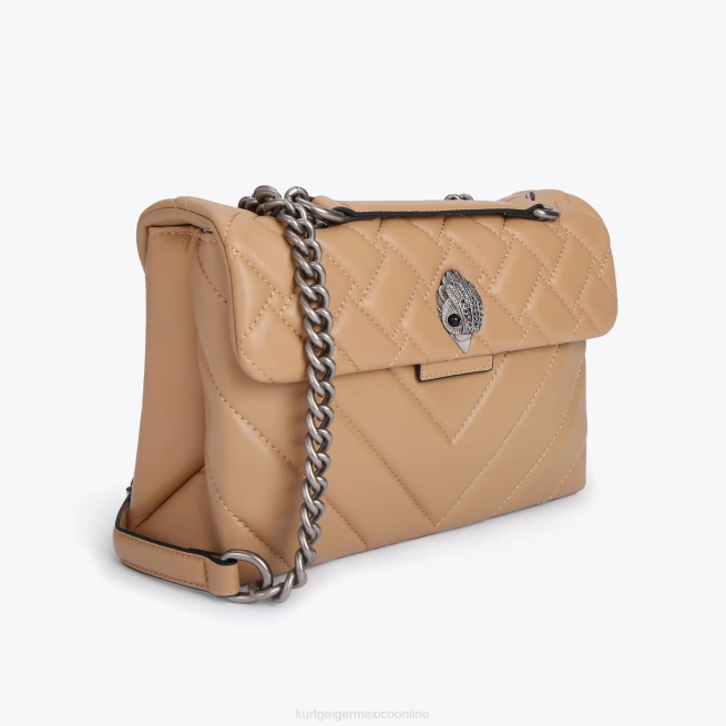 Kurt Geiger kensington de cuero de londres BL0H47 | bolsas camello mujer