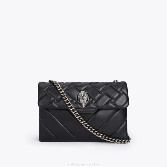 Kurt Geiger london cuero medio kensington BL0H99 | bolsas negro mujer
