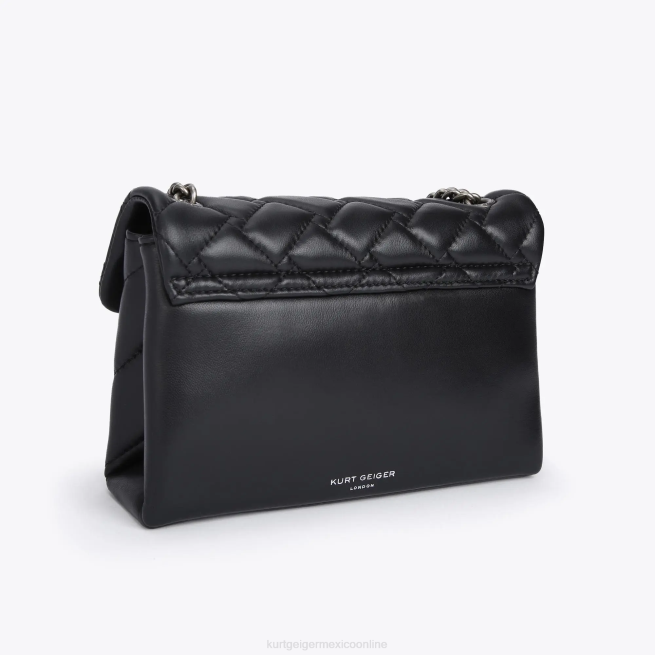 Kurt Geiger london cuero medio kensington BL0H99 | bolsas negro mujer