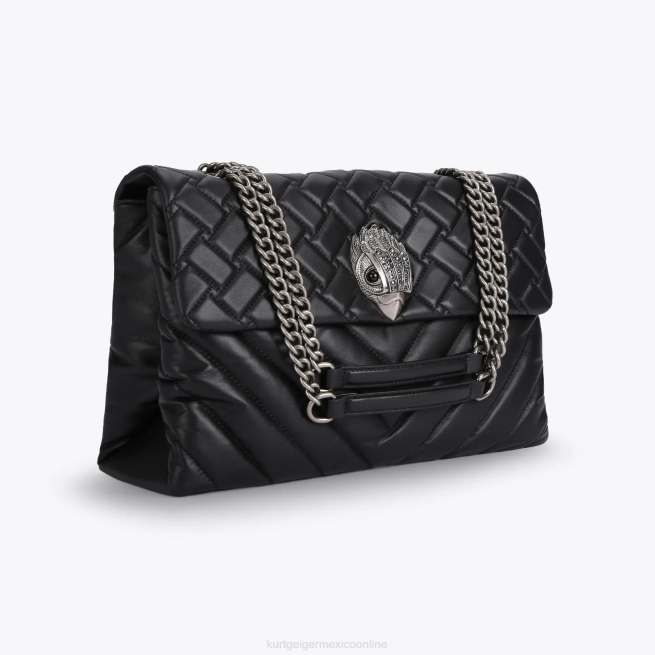Kurt Geiger london cuero xxl kensington BL0H64 | bolsas negro mujer