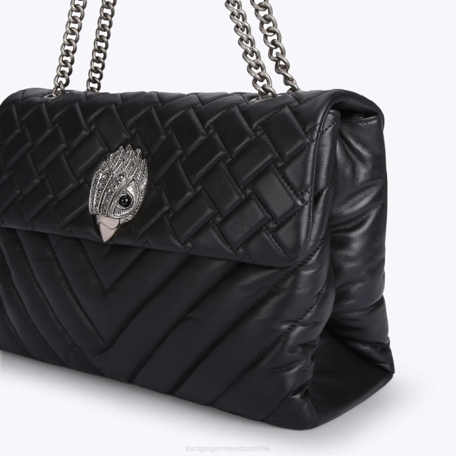 Kurt Geiger london cuero xxl kensington BL0H64 | bolsas negro mujer