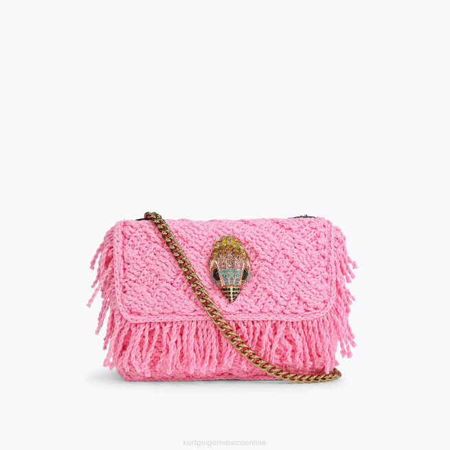 Kurt Geiger londres crochet kensington BL0H44 | bolsas rosa mujer