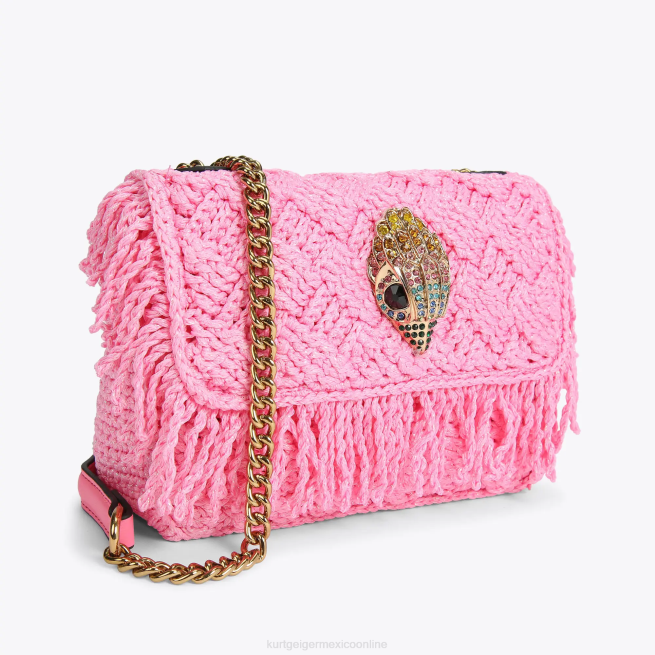 Kurt Geiger londres crochet kensington BL0H44 | bolsas rosa mujer